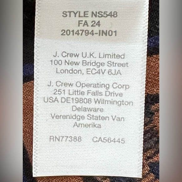 🐑Cashmere/Modal SOFT Thin Oversized Brown/Navy/Black Houndstooth Madewell Scarf - Picture 8 of 17